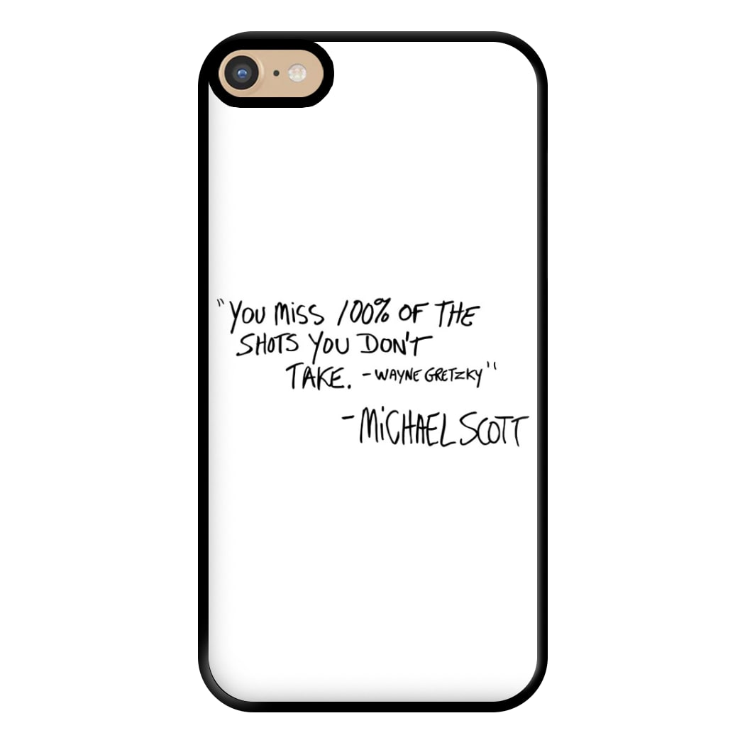 Michael Scott Quote Phone Case for iPhone 6 Plus / 7 Plus / 8 Plus