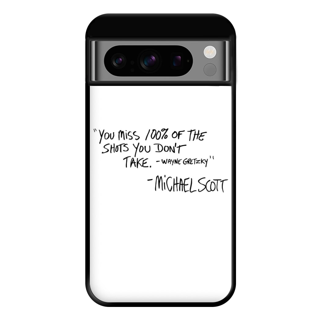 Michael Scott Quote Phone Case for Google Pixel 8 Pro