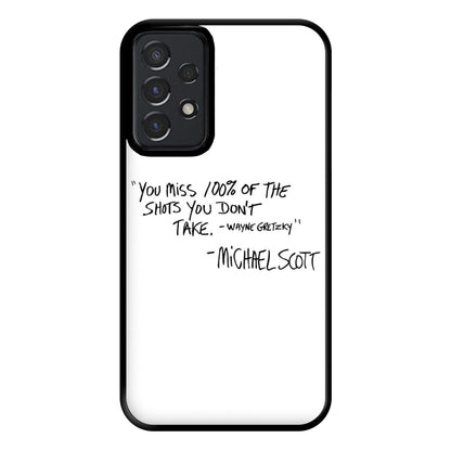 Michael Scott Quote Phone Case for Galaxy A52 / A52s