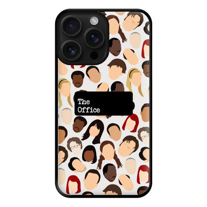 Office Collage Phone Case for iPhone 16 Pro Max