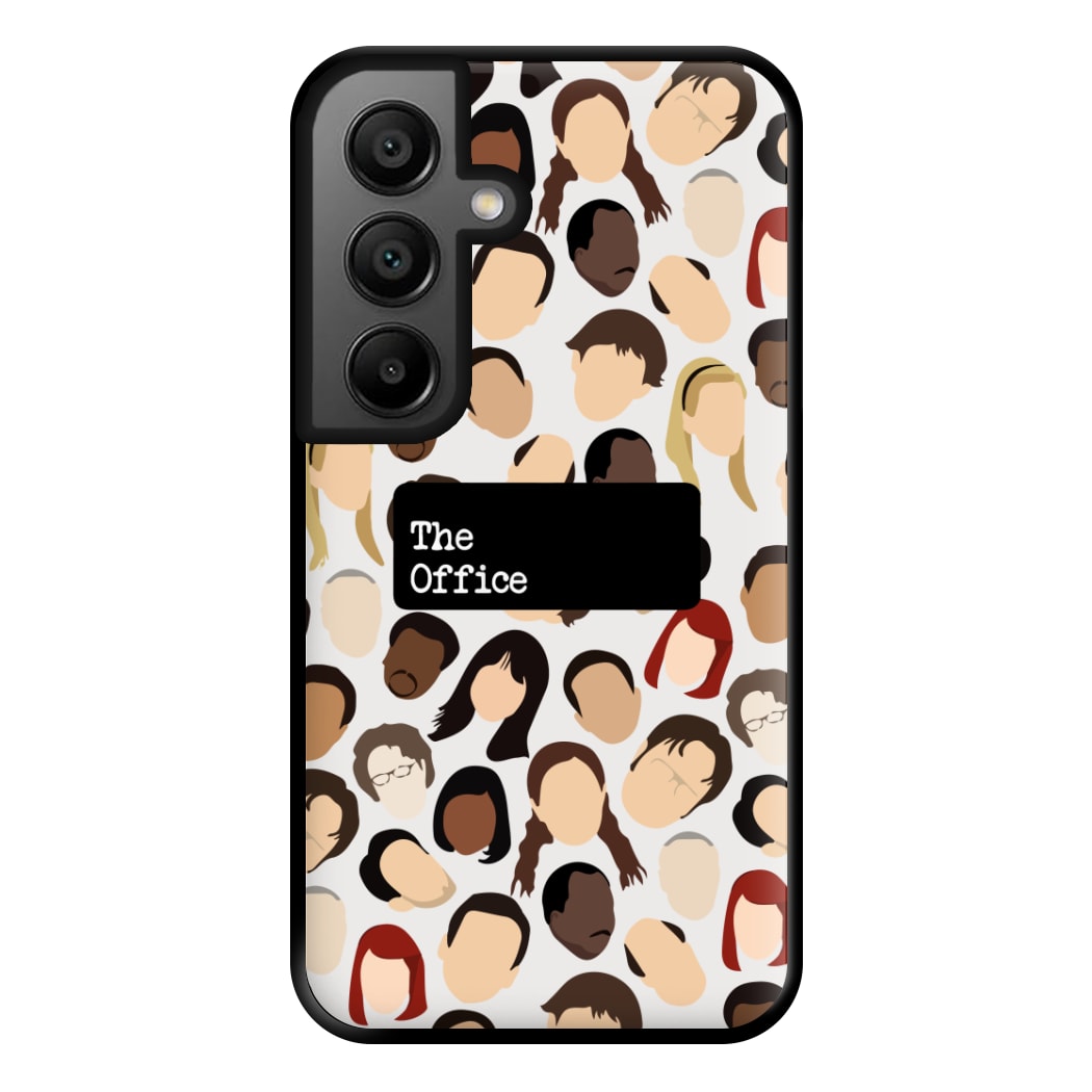 Office Collage Phone Case for Google Pixel 8