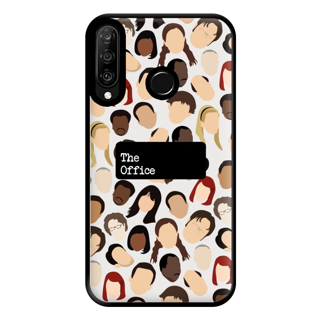 Office Collage Phone Case for Huawei P30 Lite