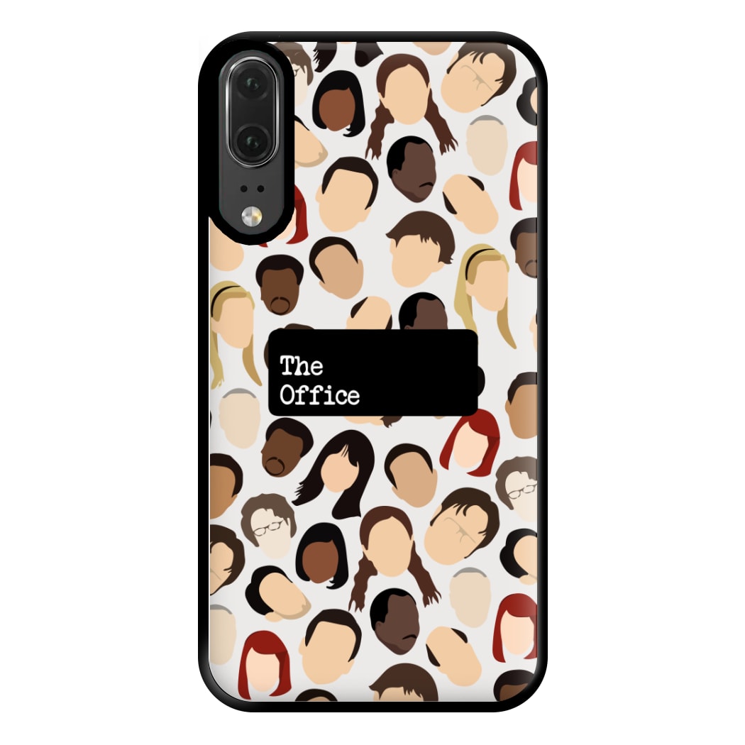 Office Collage Phone Case for Huawei P20