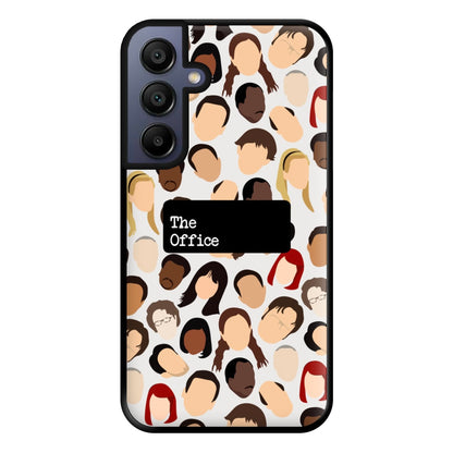 Office Collage Phone Case for Galaxy A15