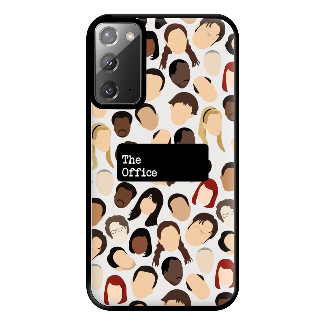 Office Collage Phone Case for Galaxy Note 20 Ultra