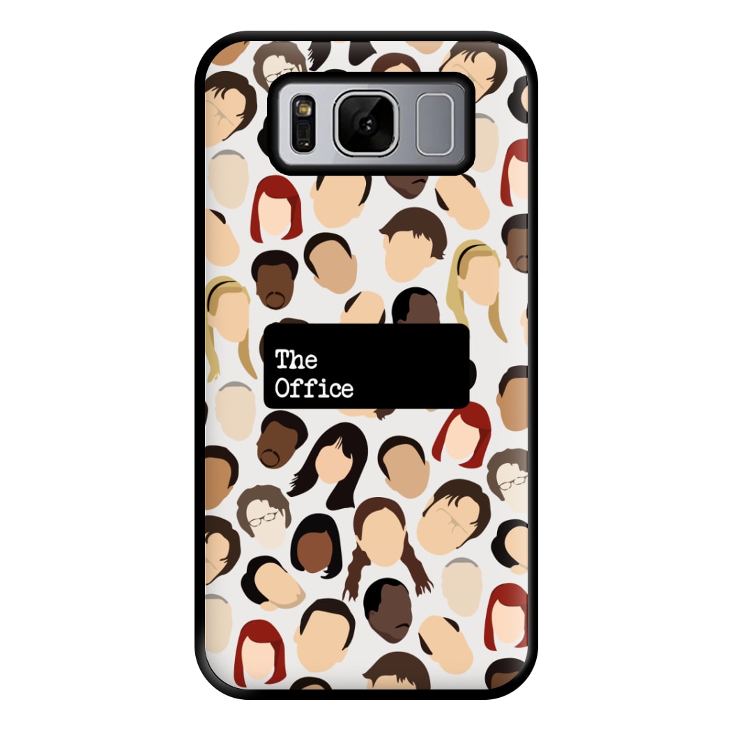 Office Collage Phone Case for Galaxy S8 Plus