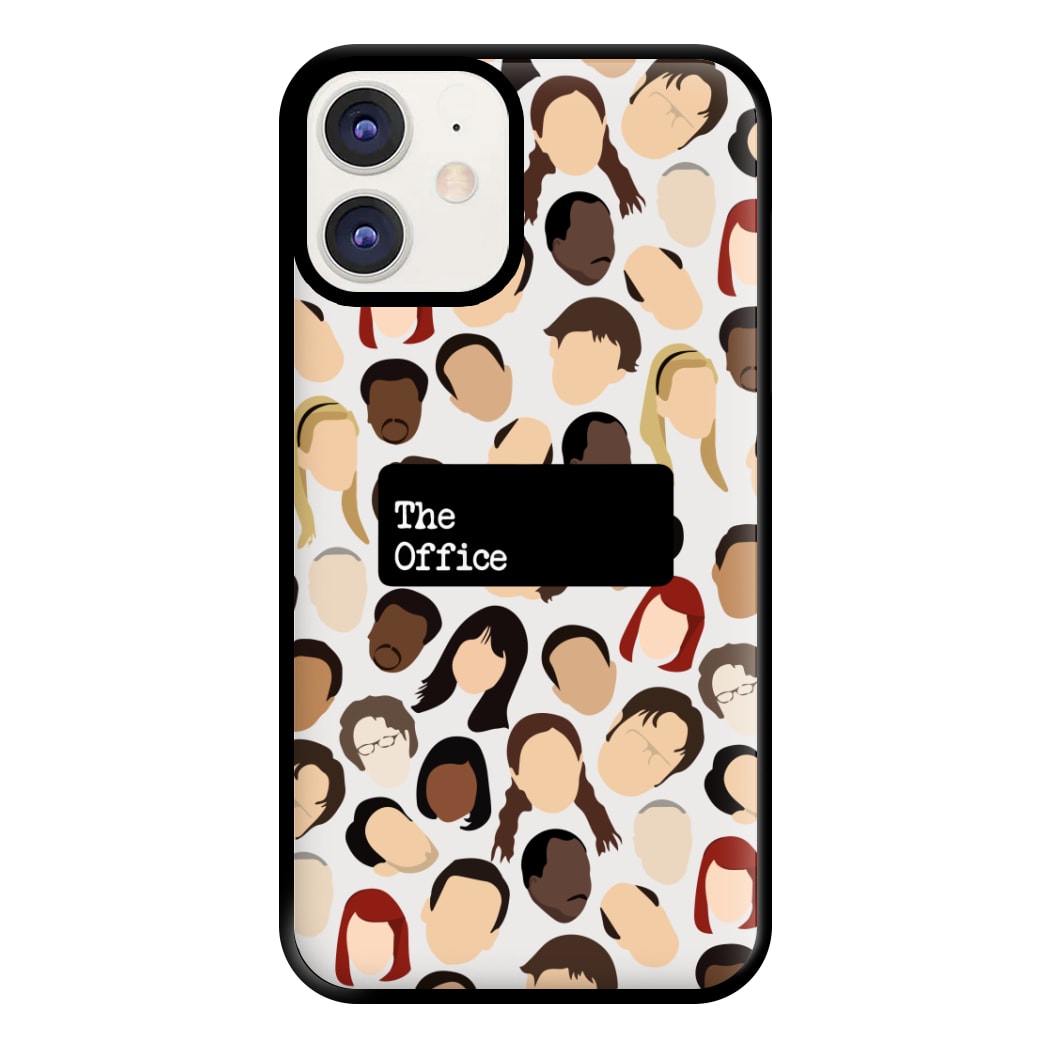 Office Collage Phone Case for iPhone 12 / 12 Pro