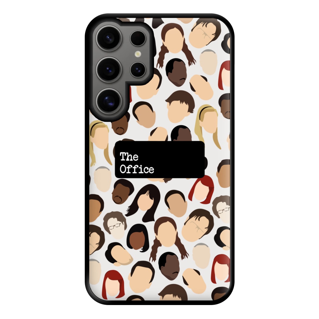 Office Collage Phone Case for Galaxy S24 Ultra