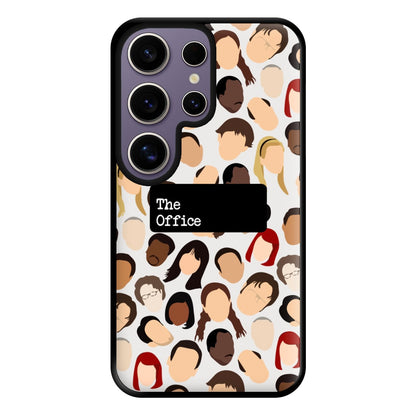 Office Collage Phone Case for Galaxy S25 Ultra