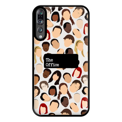 Office Collage Phone Case for Huawei P20 Pro