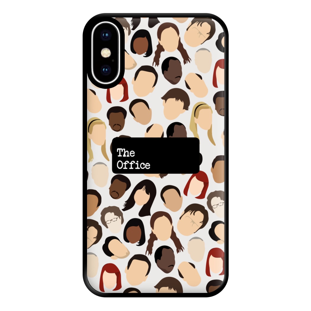 Office Collage Phone Case for iPhone XS Max