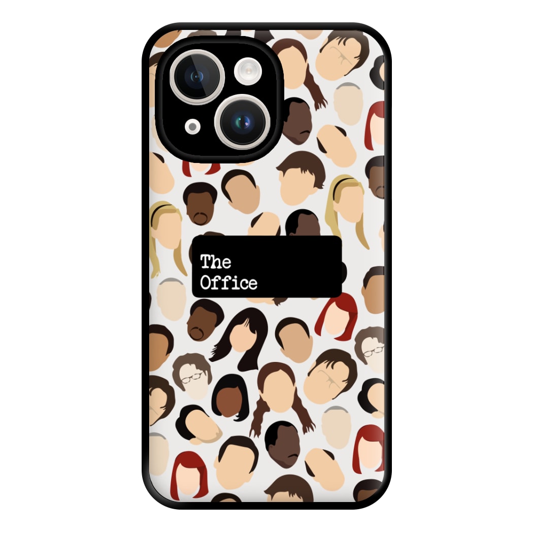 Office Collage Phone Case for iPhone 14 Plus