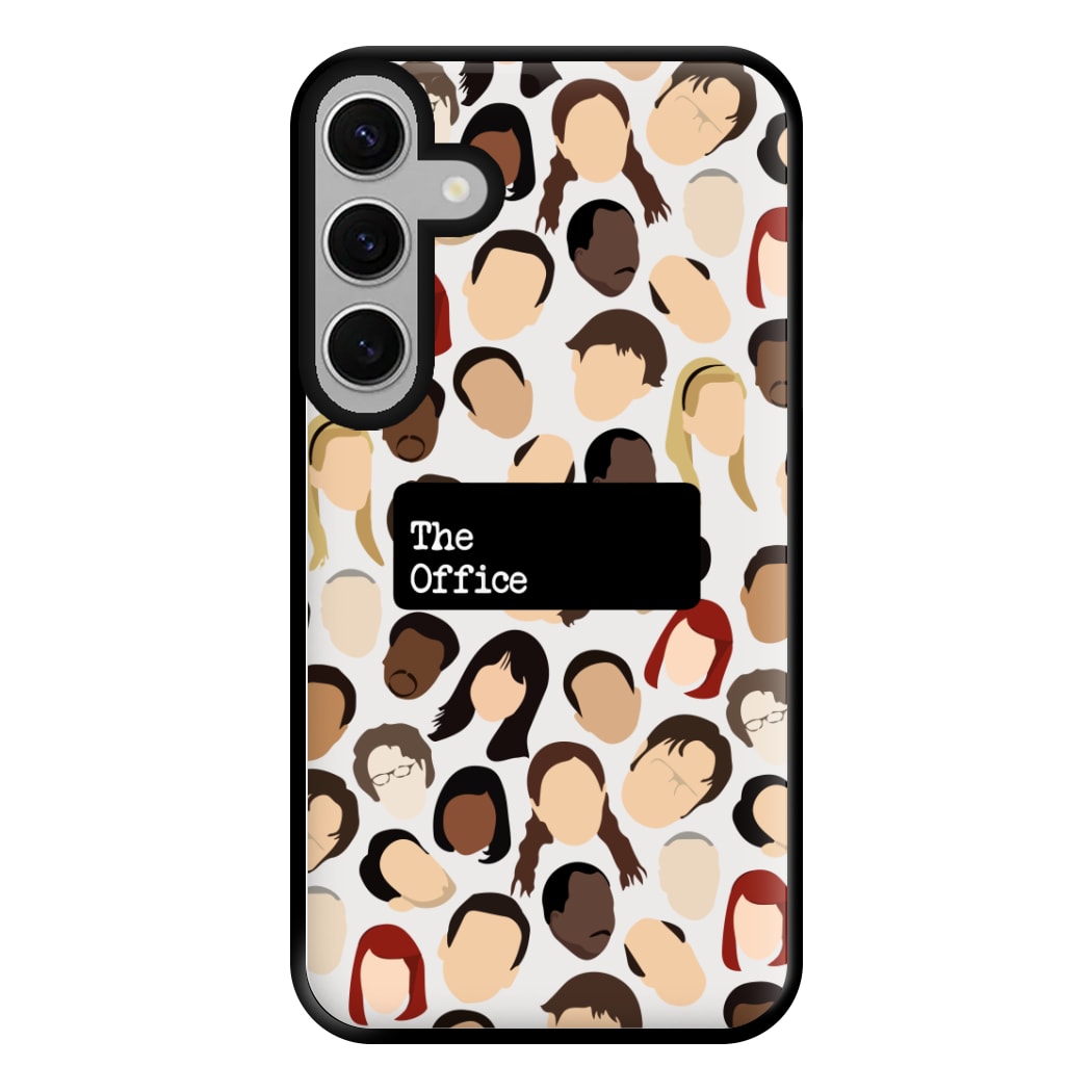 Office Collage Phone Case for Galaxy S24FE