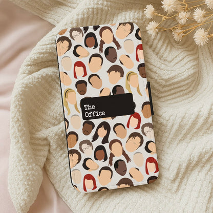Office Collage Wallet Phone Case