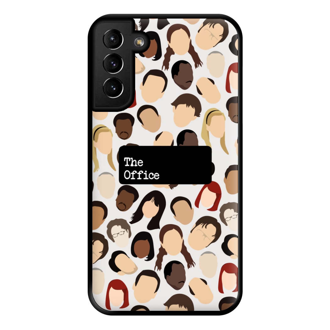 Office Collage Phone Case for Galaxy S21 Plus