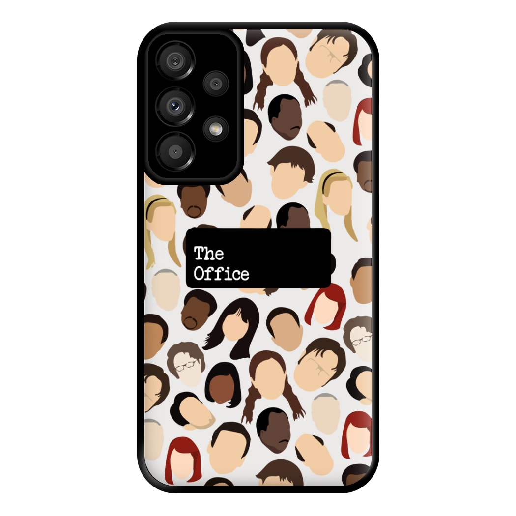 Office Collage Phone Case for Galaxy A33