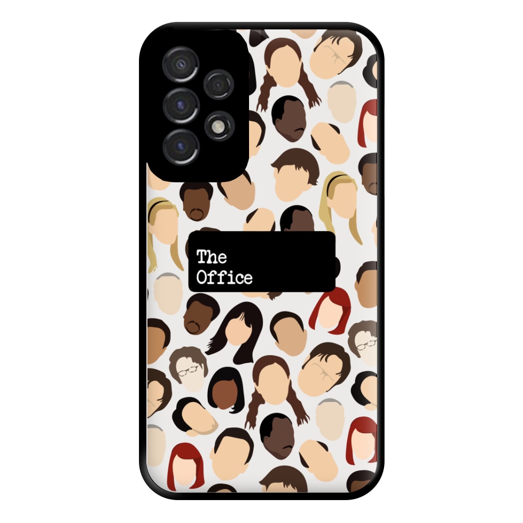 Office Collage Phone Case for Galaxy A53