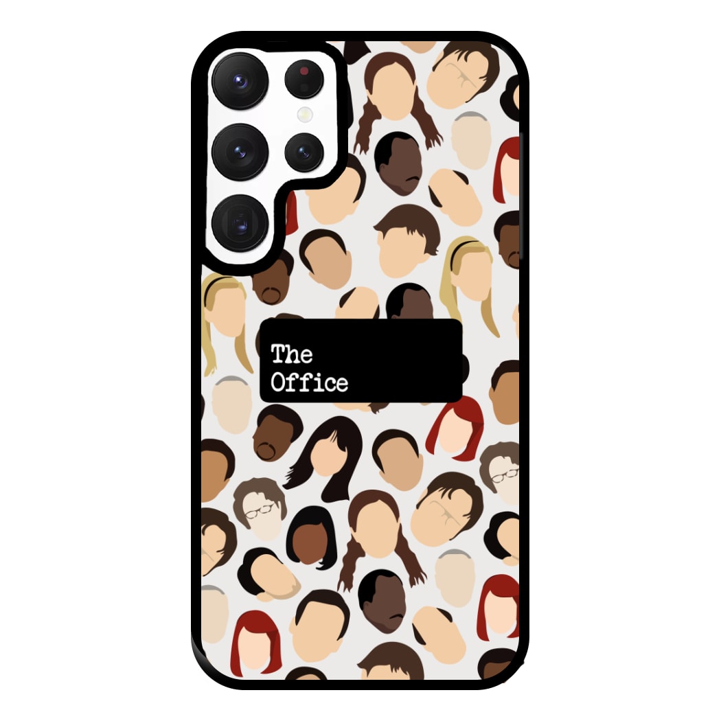 Office Collage Phone Case for Galaxy S22 Ultra