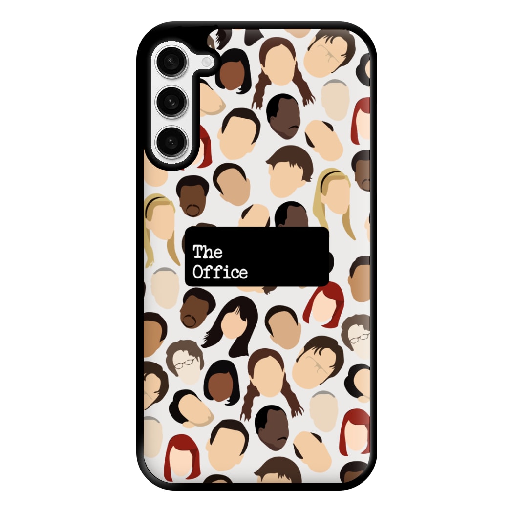 Office Collage Phone Case for Galaxy S23 Plus