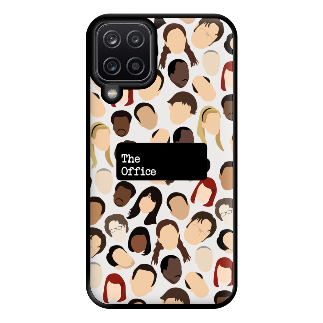 Office Collage Phone Case for Galaxy A12