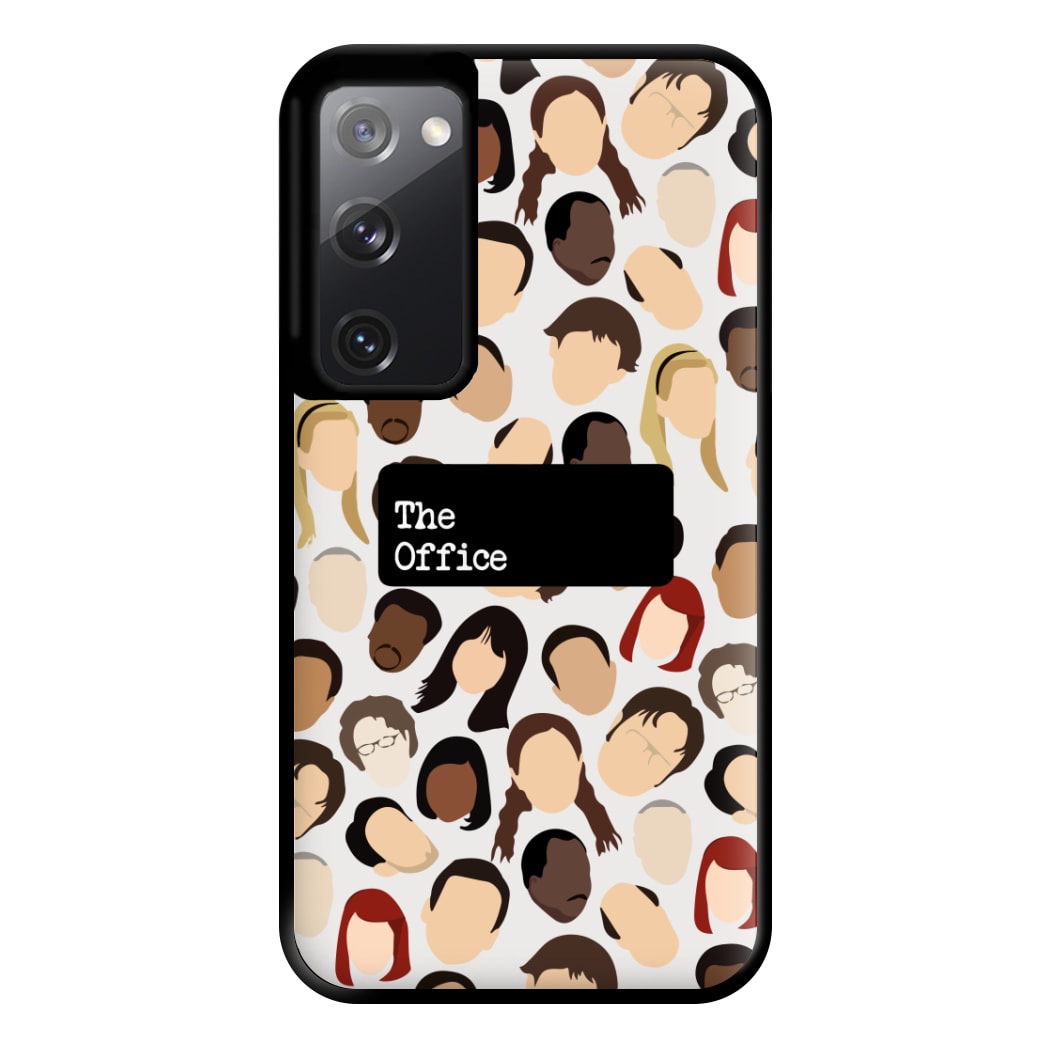 Office Collage Phone Case for Galaxy S20FE