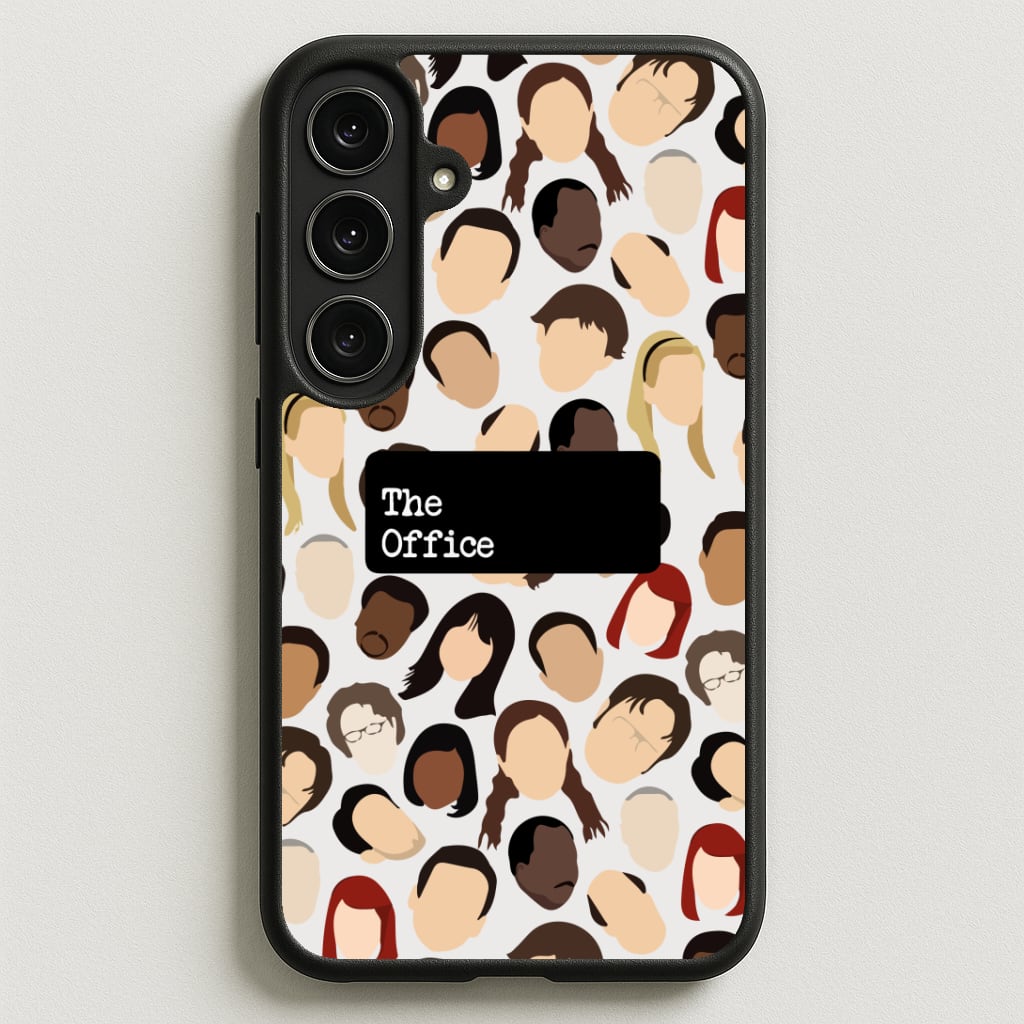 Office Collage Phone Case for Galaxy S25FE