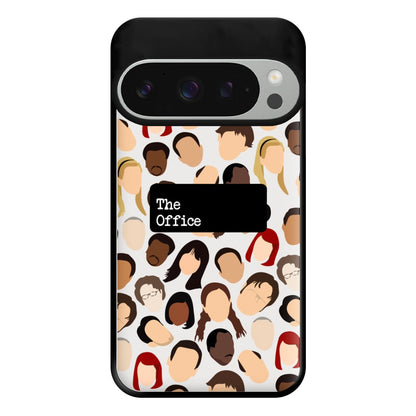 Office Collage Phone Case for Google Pixel 9 Pro XL