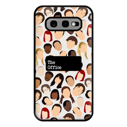 Office Collage Phone Case for Galaxy S10e