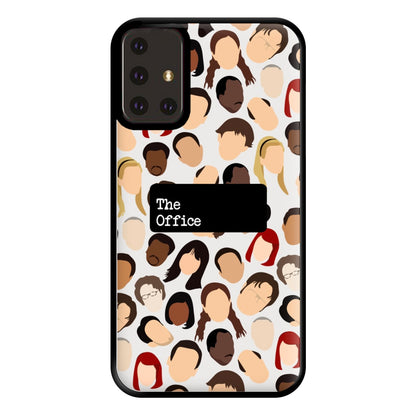 Office Collage Phone Case for Galaxy A71