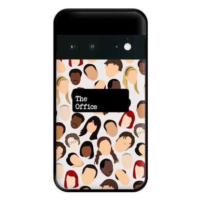 Office Collage Phone Case for Google Pixel 6a