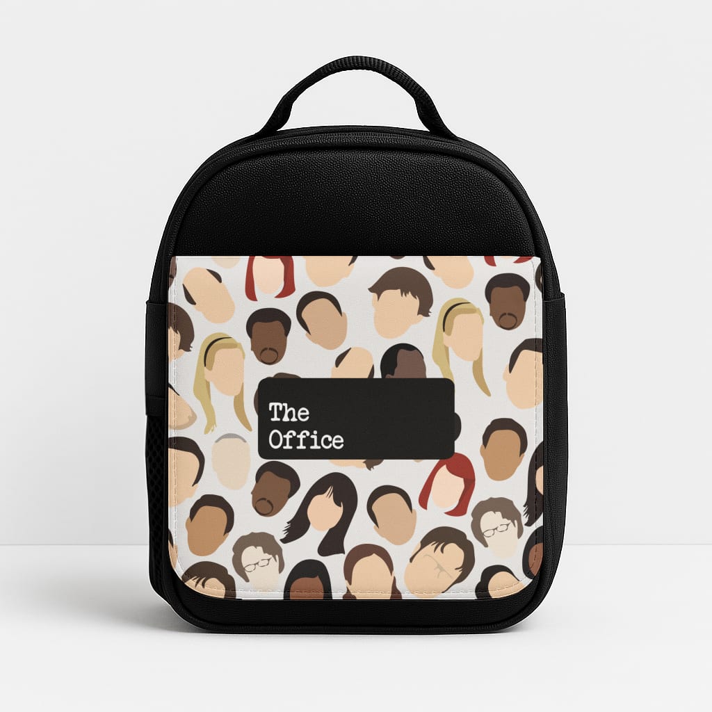 Office Collage Insulated Lunchbox