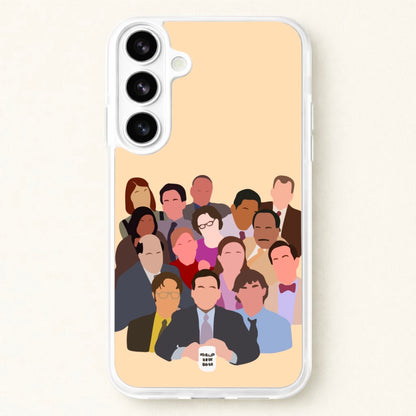 Office Characters Phone Case for Galaxy S26