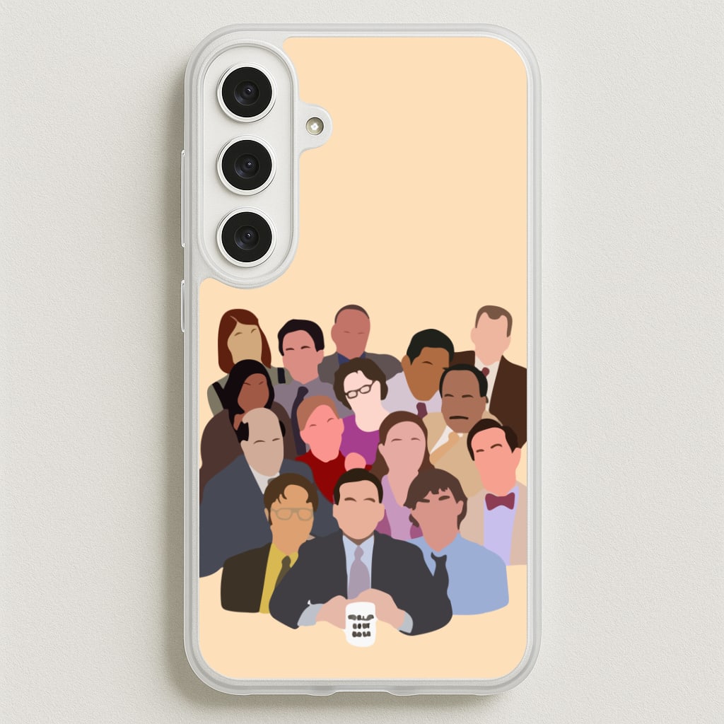 Office Characters Phone Case for Galaxy S25FE