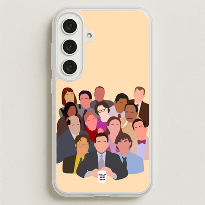 Office Characters Phone Case for Galaxy S25FE
