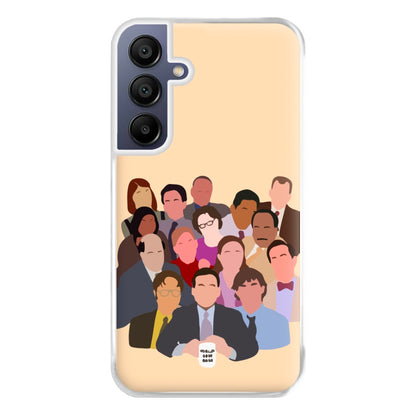 Office Characters Phone Case for Galaxy A16