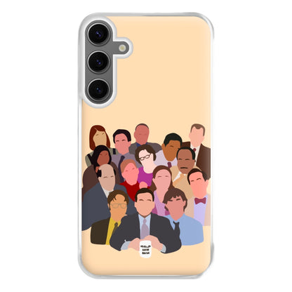 Office Characters Phone Case for Galaxy S24FE