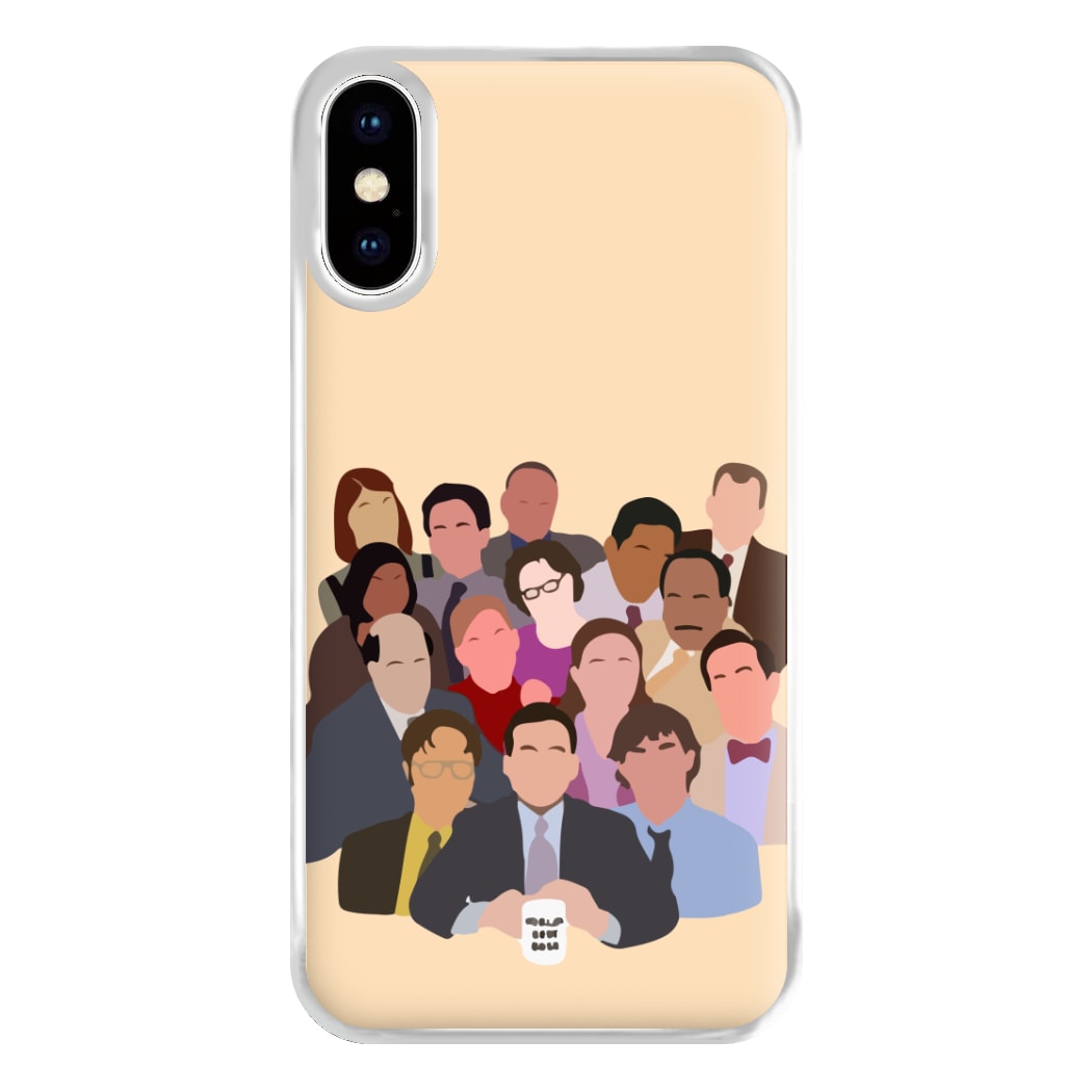 Office Characters Phone Case for iPhone XS Max