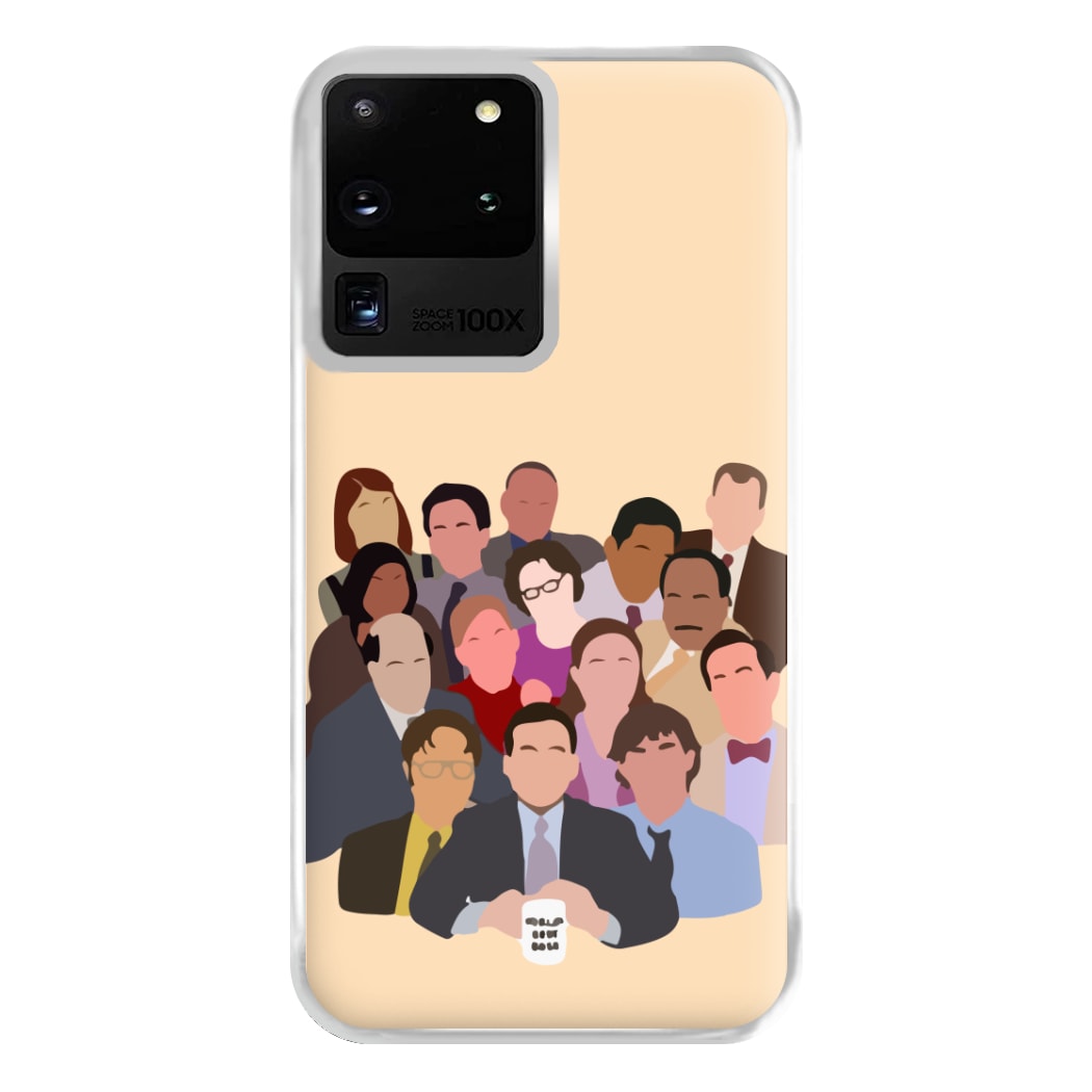 Office Characters Phone Case for Galaxy S20 Ultra