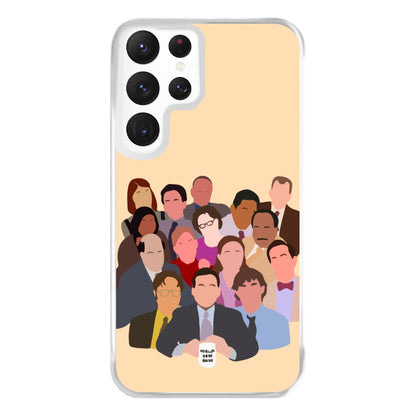 Office Characters Phone Case for Galaxy S22 Ultra