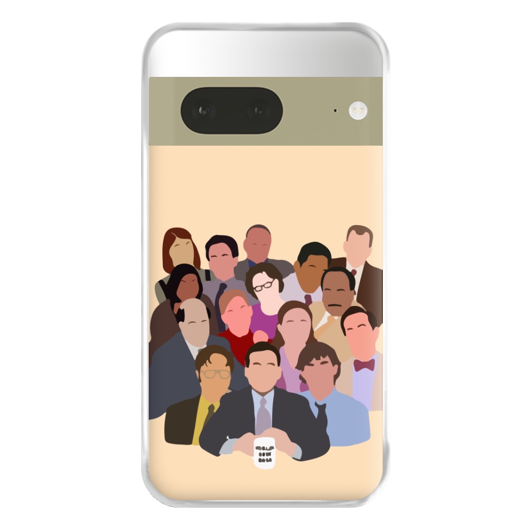 Office Characters Phone Case for Google Pixel 7a