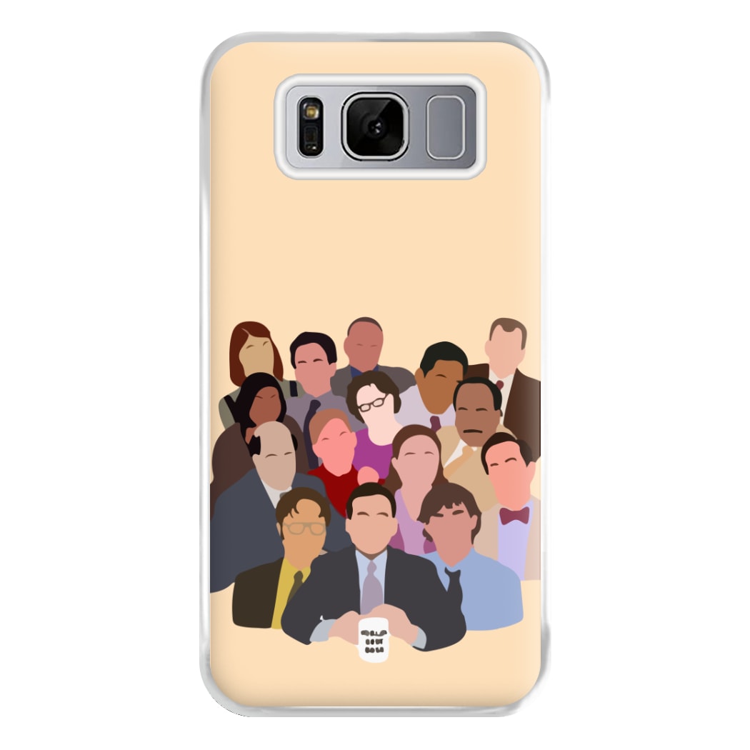 Office Characters Phone Case for Galaxy S8 Plus