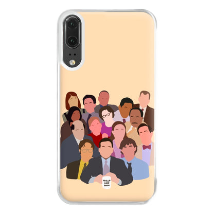 Office Characters Phone Case for Huawei P20