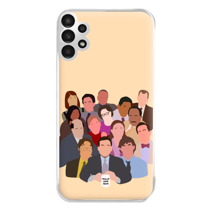 Office Characters Phone Case for Galaxy A13