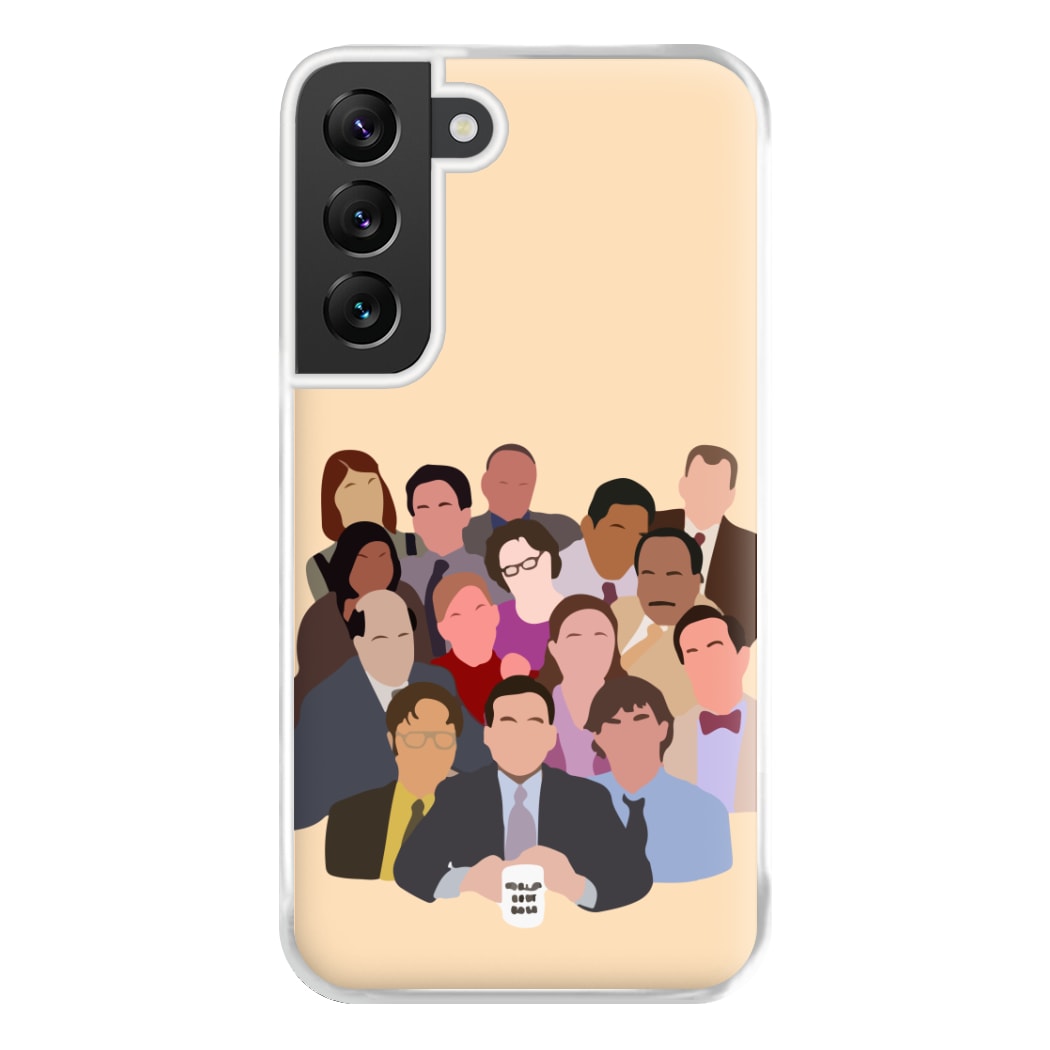 Office Characters Phone Case for Galaxy S22 Plus