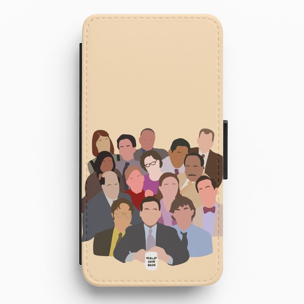 Office Characters Flip / Wallet Phone Case