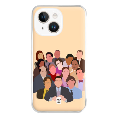 Office Characters Phone Case for iPhone 14 Plus