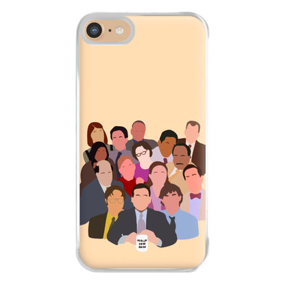 Office Characters Phone Case for iPhone 6 / 7 / 8 / SE