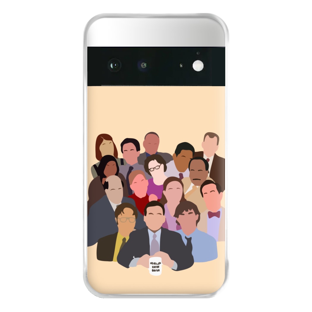 Office Characters Phone Case for Google Pixel 6a