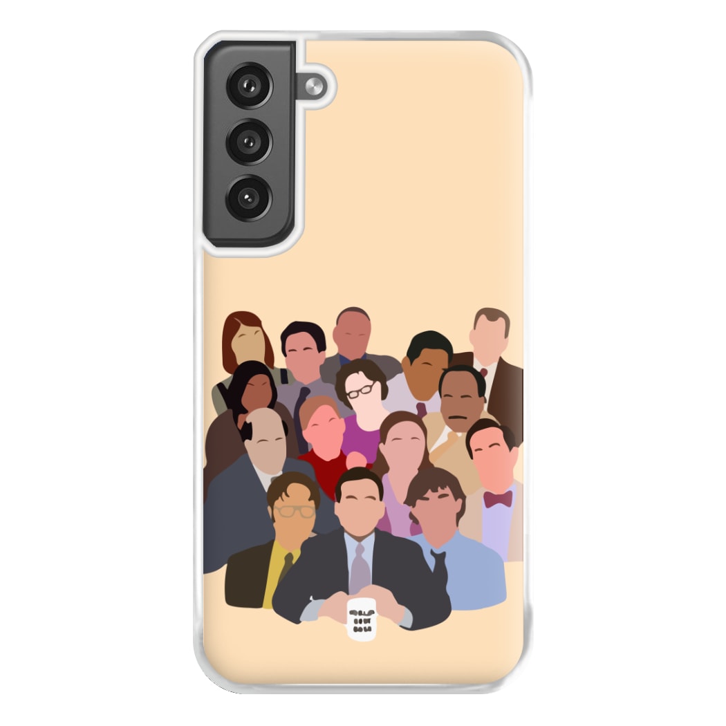 Office Characters Phone Case for Galaxy S21FE