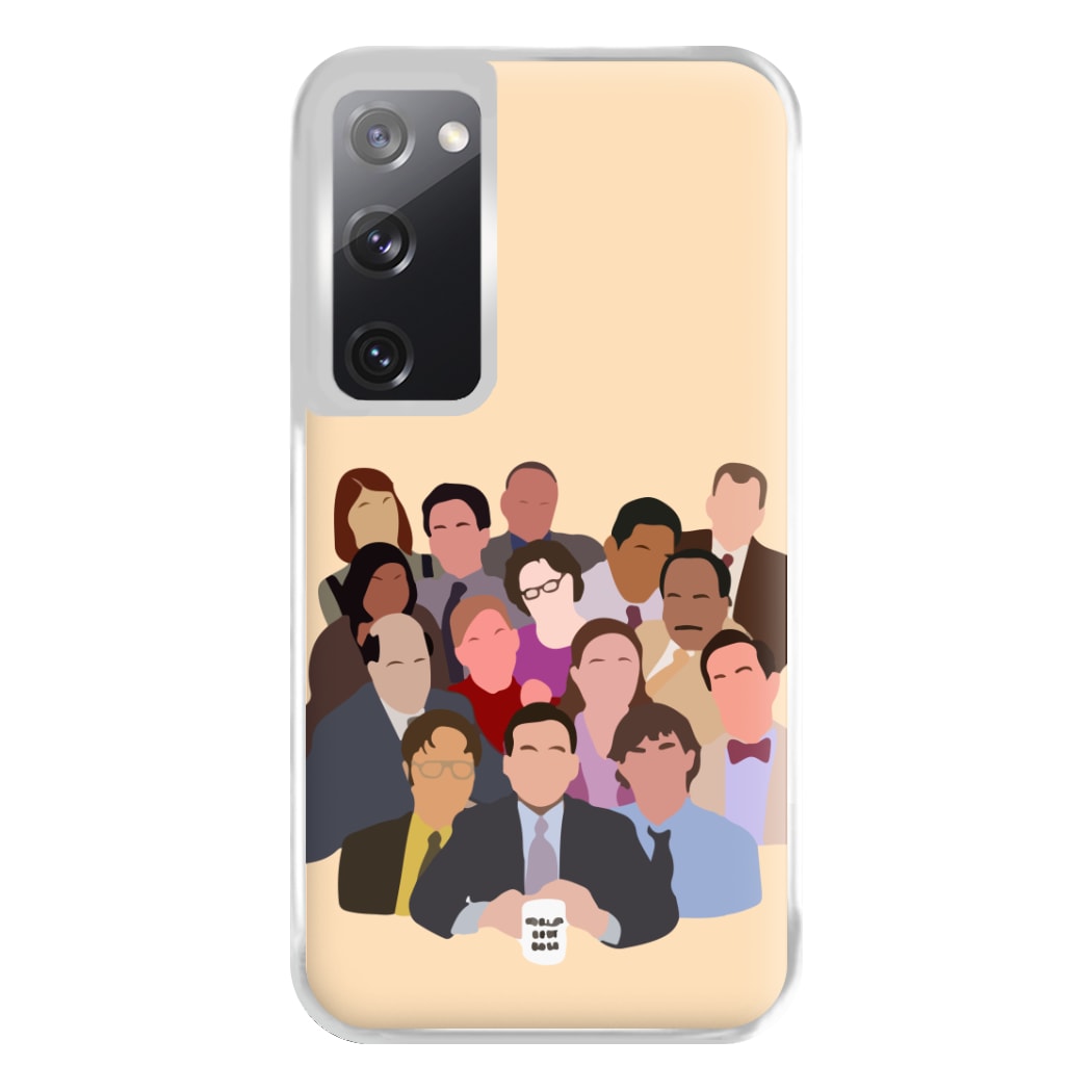 Office Characters Phone Case for Galaxy S20FE